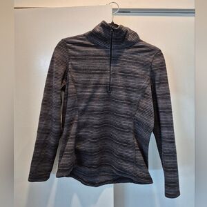 Old Navy Women's Striped Sweater - Black and Gray